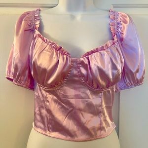 Milkmaid Crop Top